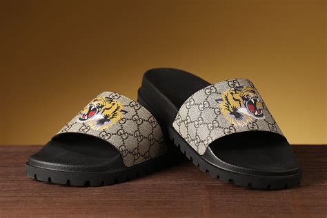 gucci schlappen herren|gucci men's slippers.